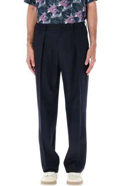 Fendi Pleated Cigarette Pants