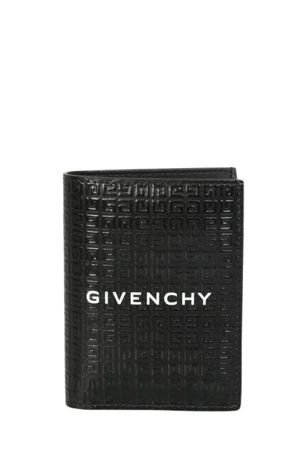 Givenchy Logo-Embossed 4G Leather Cardholder