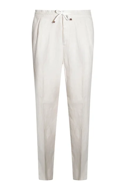 Brunello Cucinelli Elasticated Waistband Drawstring Pants