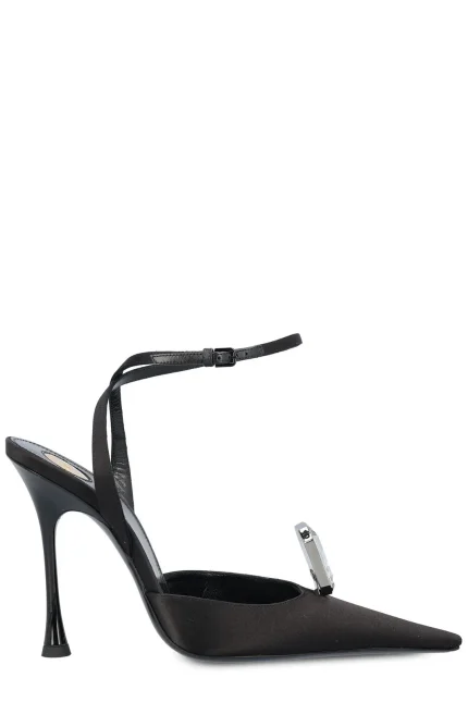 Saint Laurent Harlow Pointed Toe Pumps