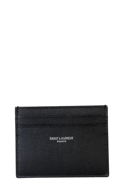 Saint Laurent Logo Printed Cardholder
