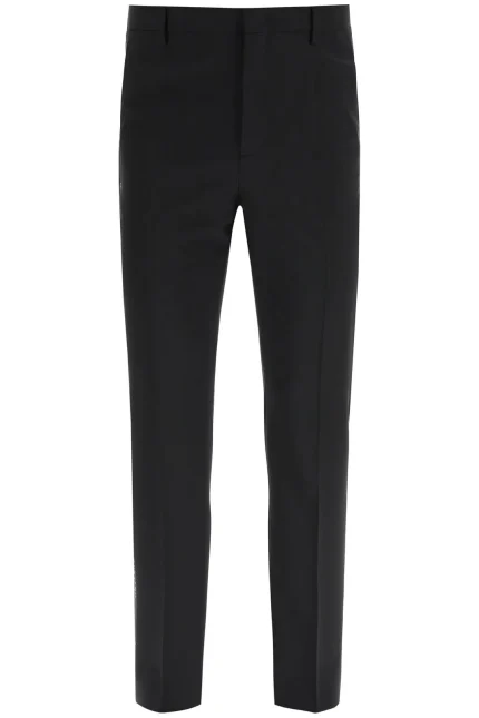 Valentino Side Tape High Rise Pants