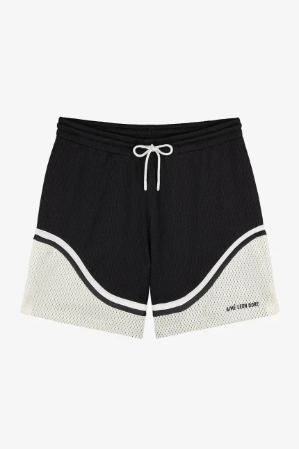 Colorblock Court Short