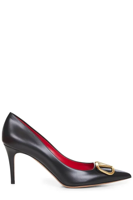 Valentino VLogo Signature Pointed Toe Pumps