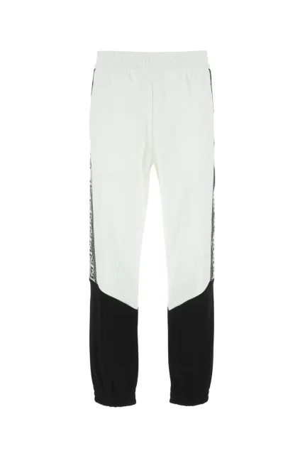 Fendi Color Blocked Jersey Pants