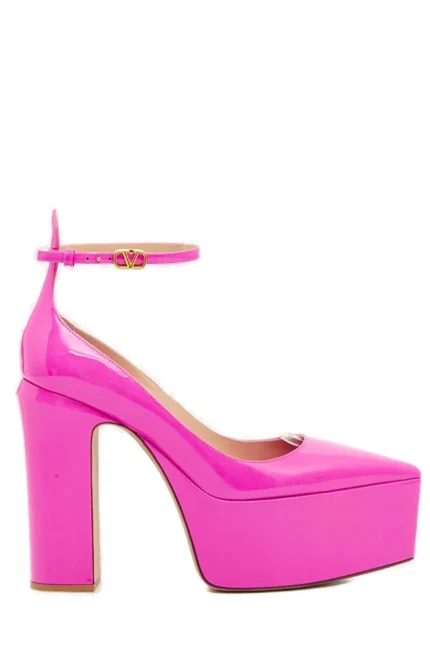 Valentino Garavani Tango Ankle Strap Platform Pumps