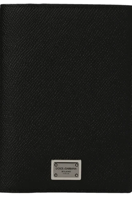 Dolce & Gabbana Logo Plaque Passport Holder