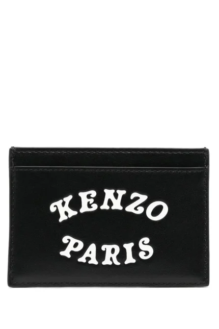 Kenzo Logo Printed Card Holder