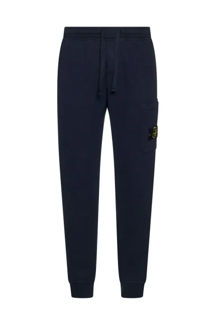 Stone Island Logo Patch Tapered Track Pants