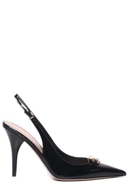 Valentino The Bold Edition VLogo Slingback Pumps