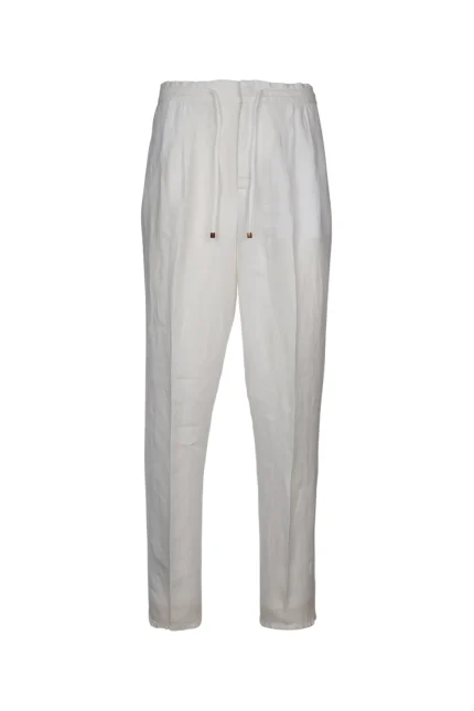 Brunello Cucinelli Elasticated Waistband Drawstring Pants