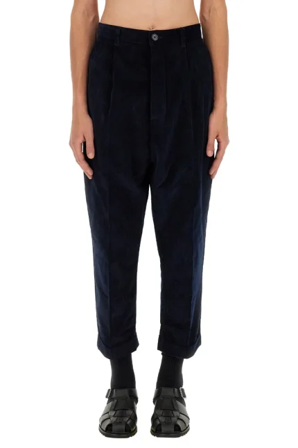 AMI Paris Carrot Cropped Pants