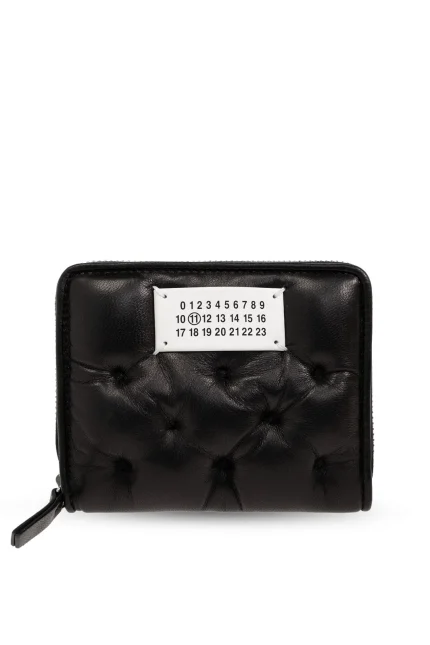 Maison Margiela Numbers-Motif Zipped Padded Wallet