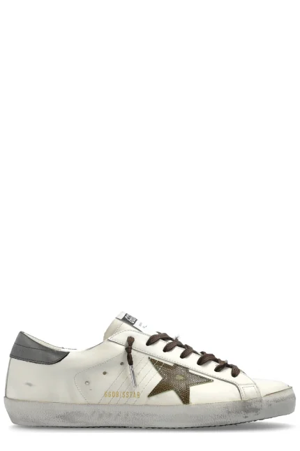 Golden Goose Deluxe Brand Super Star Lace-Up Sneakers