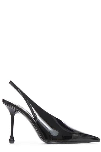 Jimmy Choo 95 Isa Pointed Toe Slingback Pumps