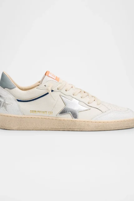 Men's Ball Star Leather Low-Top Sneakers