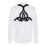 Alexander McQueen Graphic Printed Long Sleeved Shirt