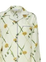 Burberry Floral Printed Sleeved Shirt