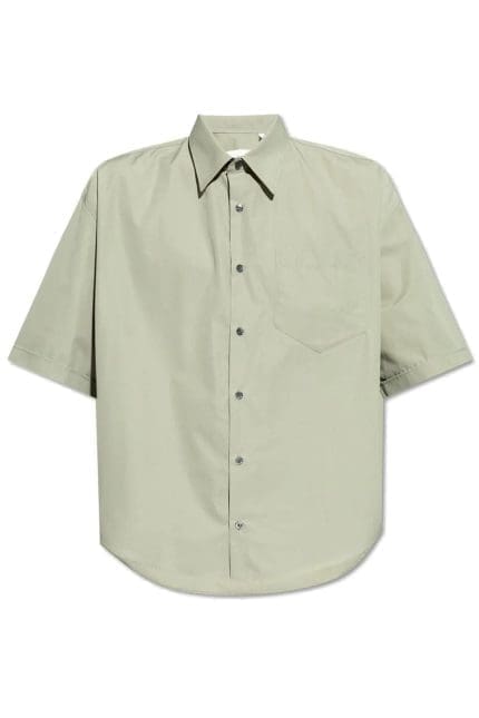 Ami Paris Short Sleeved Button-Up Shirt