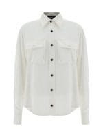 Dsquared2 Buttoned Curved Hem Shirt