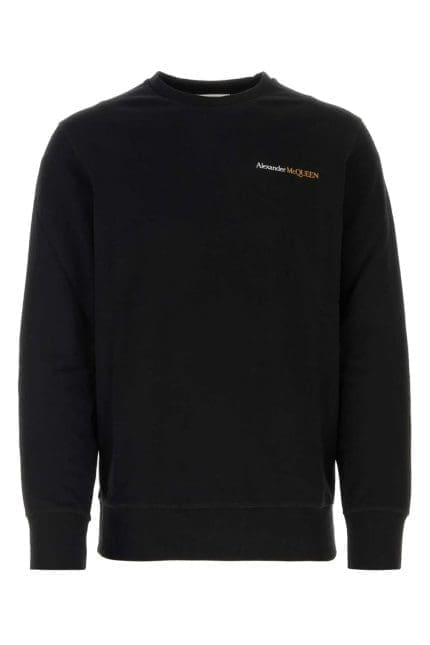 Alexander McQueen Logo Detailed Crewneck Sweatshirt