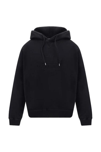 Dsquared2 Logo Embossed Drawstring Hoodie