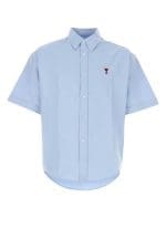 AMI Paris Ami de Coeur Logo Embroidered Shirt