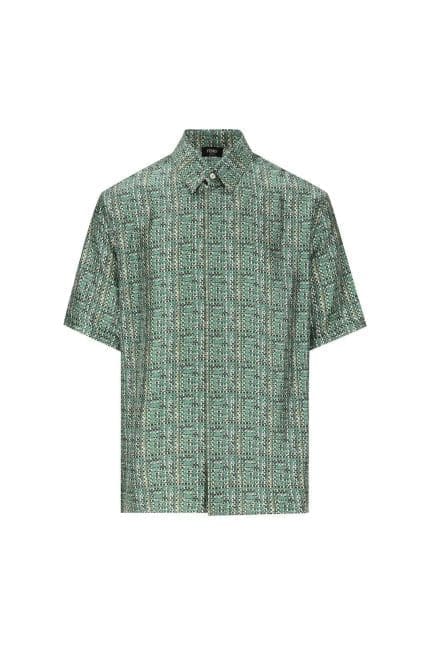 Fendi FF Jacquard Short Sleeevd Shirt