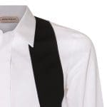 Alexander McQueen Graphic Printed Long Sleeved Shirt
