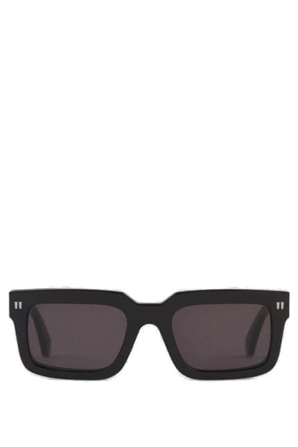 Off-White Rectangular Frame Sunglasses