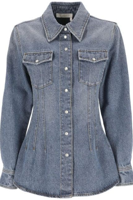 Chloé Long-Sleeved Denim Shirt