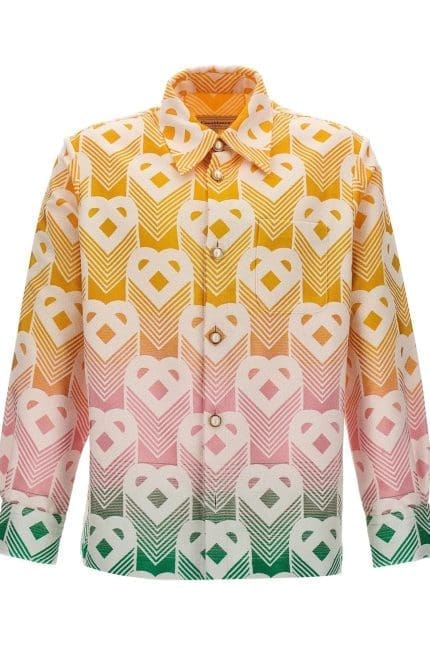 Casablanca Monogram Printed Overshirt