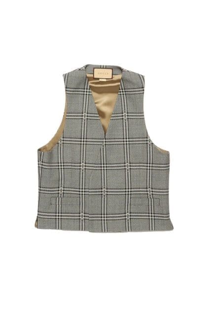 Gucci Horsebit Check Gilet