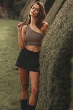 Mesh Sheer Illusion Tank