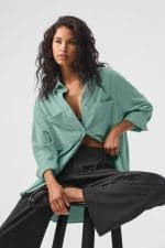 Dreamscape Button Down Long Sleeve