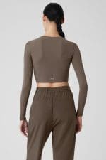 Mesh Sheer Illusion Long Sleeve