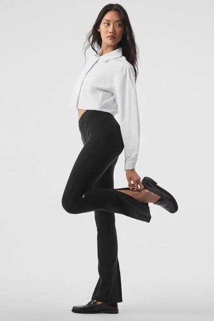 Airbrush High-Waist Kick-Back Legging