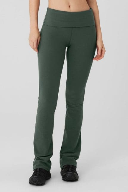 Alosoft Foldover Bootcut Legging