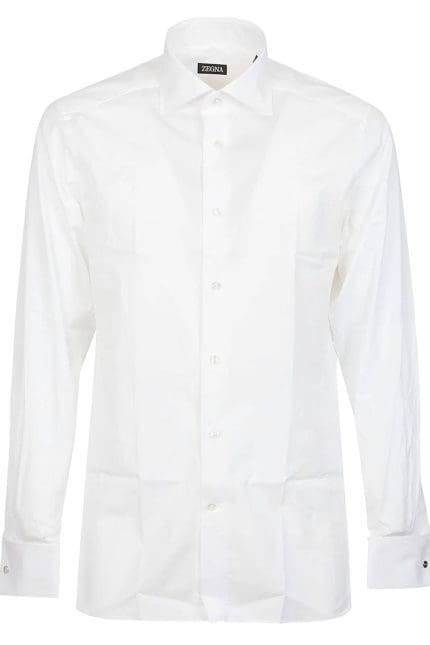 Z Zegna Long Sleeved Buttoned Shirt