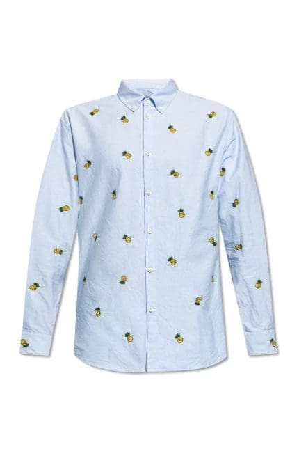 Dsquared2 Fruit Embroidered Long-Sleeved Shirt