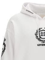 Givenchy Logo Embroidered Drawstring Hoodie