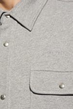 Givenchy Logo Embroidered Fleece Shirt