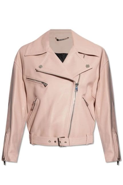 Versace Leather Biker Jacket