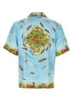 Casablanca Maison Sur Piloti Graphic Printed Shirt