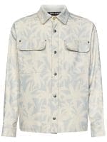 Palm Angels Palm Tree Printed Overshirt