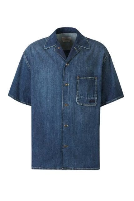 Alexander McQueen Denim Oversized Shirt