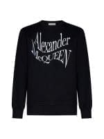 Alexander McQueen Warped Logo Sweatshirt
