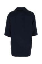 Palm Angels Logo Embroidered Short-Sleeved Shirt