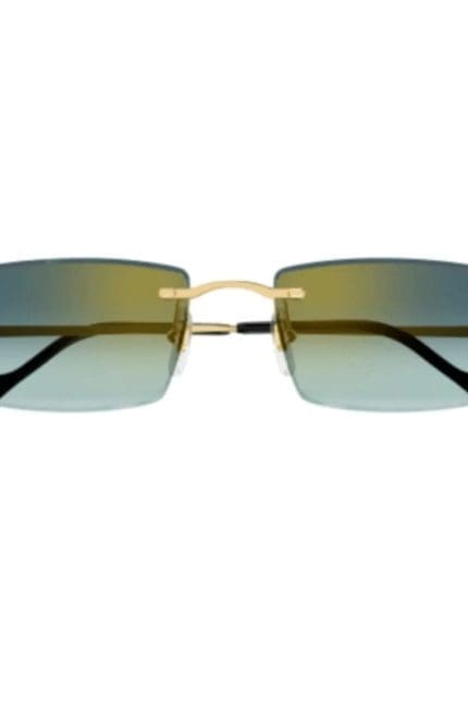 Cartier Rectangular Frame Sunglasses