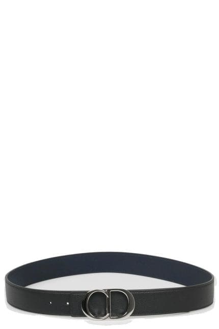 Dior Homme Logo Plaque Buckle Belt